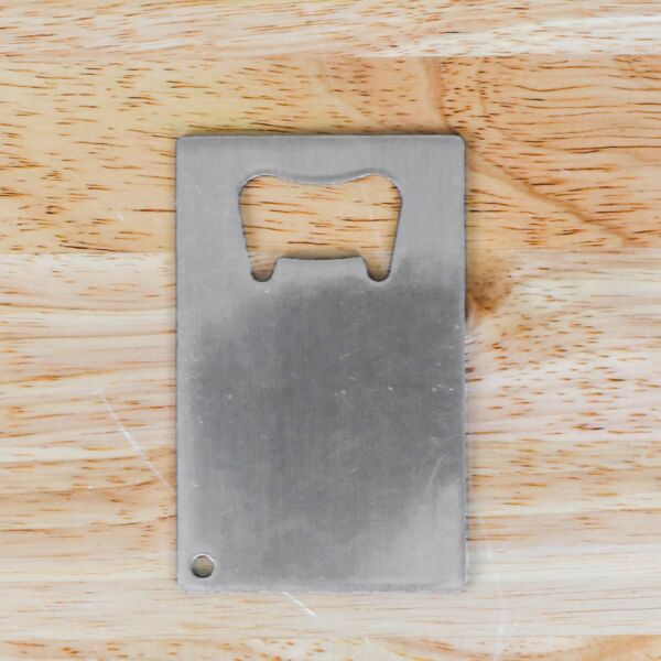 2 1/8" (L) x 3 3/8" (H) Bottle Opener with Punch Hole Thumbnail