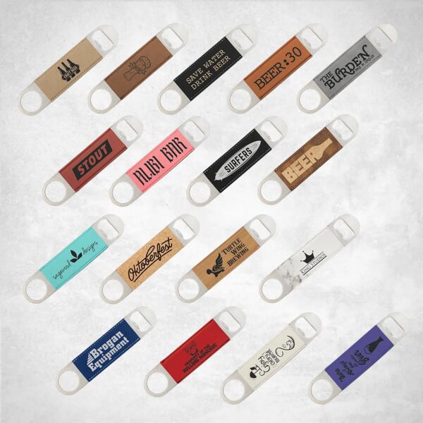 Blank Laserable Leatherette Bottle Opener Thumbnail