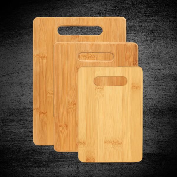 Bamboo Cutting Boards with Handles Thumbnail