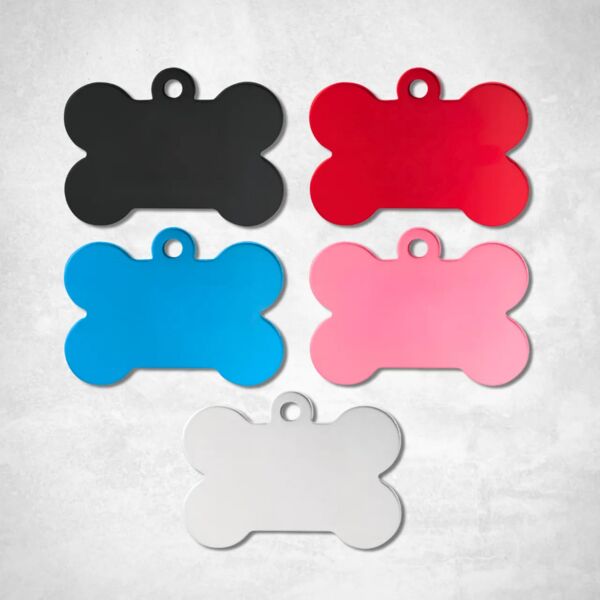 Blank Laserable Anodized Aluminum Pet Tags Thumbnail