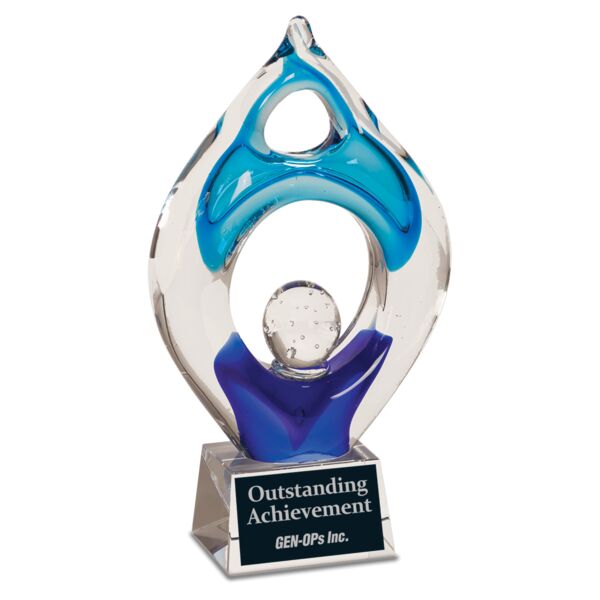 10 1/4" Winner Art Glass Thumbnail