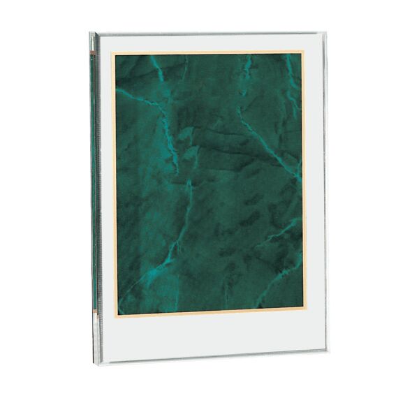 7" x 9 5/8" Emerald Marble Acrylic Award Upright Only Thumbnail