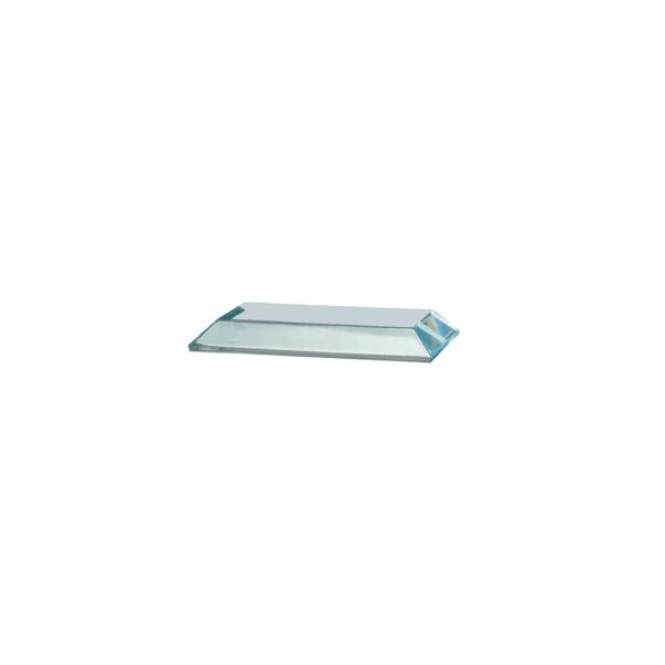 6" x 3 1/2" Flame Series Jade Acrylic Base Only Thumbnail