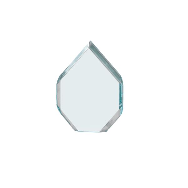 6" x 8" Flame Series Jade Acrylic Upright Only Thumbnail