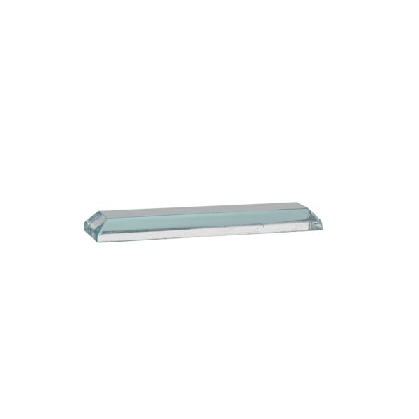 8 1/2" x 3" Tidal Series Jade Acrylic Award Base Only Thumbnail