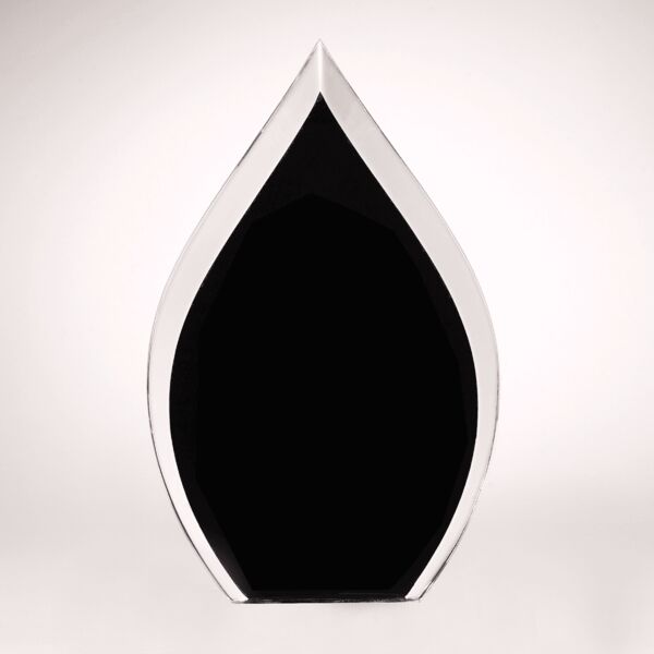 7 3/4" Flame Series Acrylic with Silkscreened Back-Upright Only Thumbnail