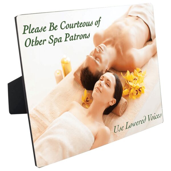 5" x 7" ChromaLuxe Flat Top Photo Panel with Easel Thumbnail