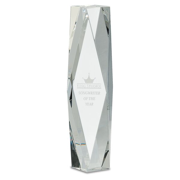 12" Crystal Facet Tower Thumbnail