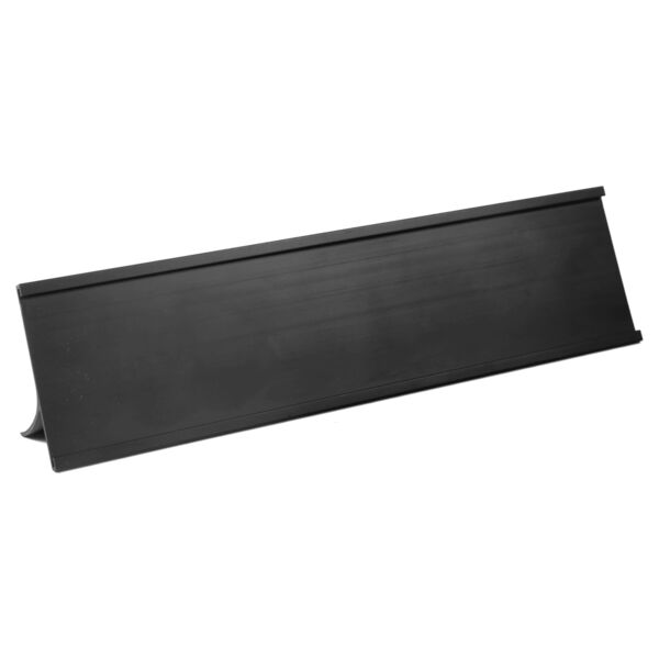 2" x 12", Kota Pro Aluminum Desk Holder, Fits 1/16" Thick Plastic Insert Thumbnail