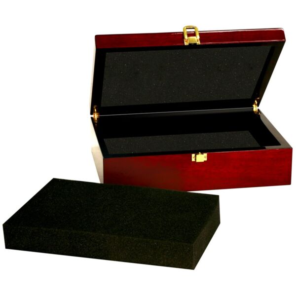7 3/4" x 6 1/4" x 2 3/8" Piano Finish Gift Box Thumbnail