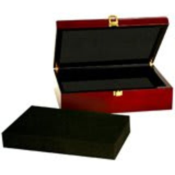 10 1/4" x 7 1/2" x 3 1/8" Piano Finish Gift Box Thumbnail