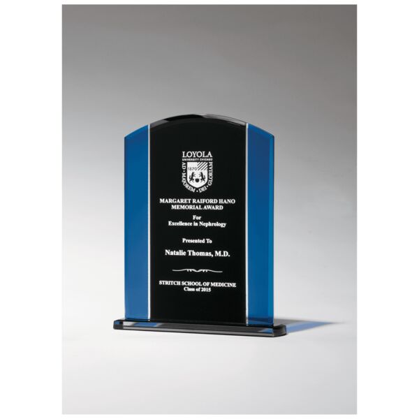 5 5/8" x 7 1/4" Glass with / Silkscreened Upright and Screened Base Thumbnail