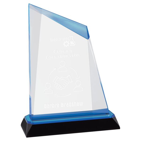 7 3/4" Peak Diamond Corner Base Impress Acrylic Thumbnail