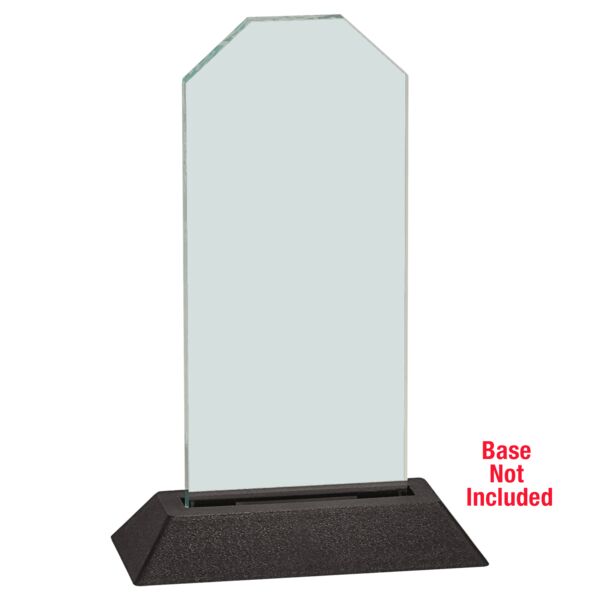 3" x 7" Jade Corners Pop-In Acrylic (Base not included) Thumbnail