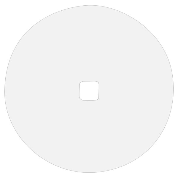 4 7/8" Diameter Dynasub Insert for 1 1/4 Quart Polar Camel Serving Bowl Thumbnail