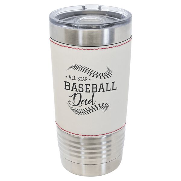 Polar Camel 20 oz. Baseball Tumbler with Slider Lid Thumbnail