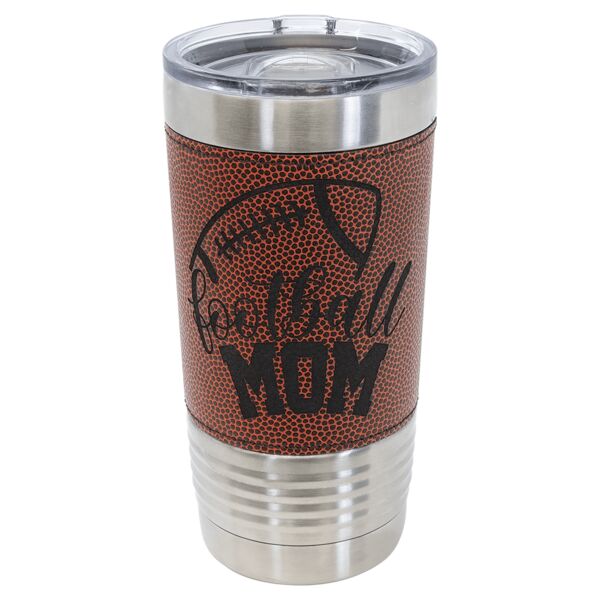 Polar Camel 20 oz. Football Tumbler with Slider Lid Thumbnail