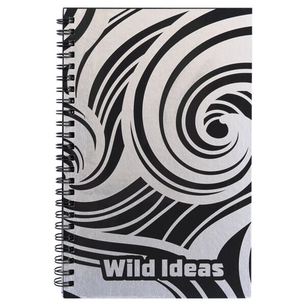 5 1/2" x 8 1/2" Lazerburst Spiral Notebook-Lasers to Thumbnail