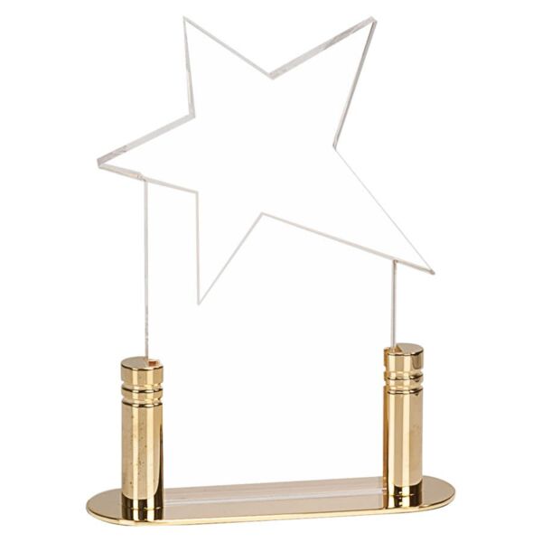 3" x 7" Star Pop-In Acrylic (Base not included) Thumbnail