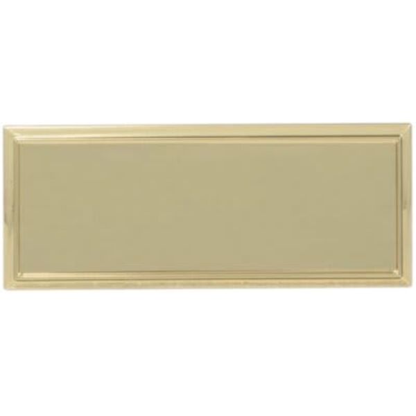 3" x 1" Square Corner Plastic Badge Frame Thumbnail