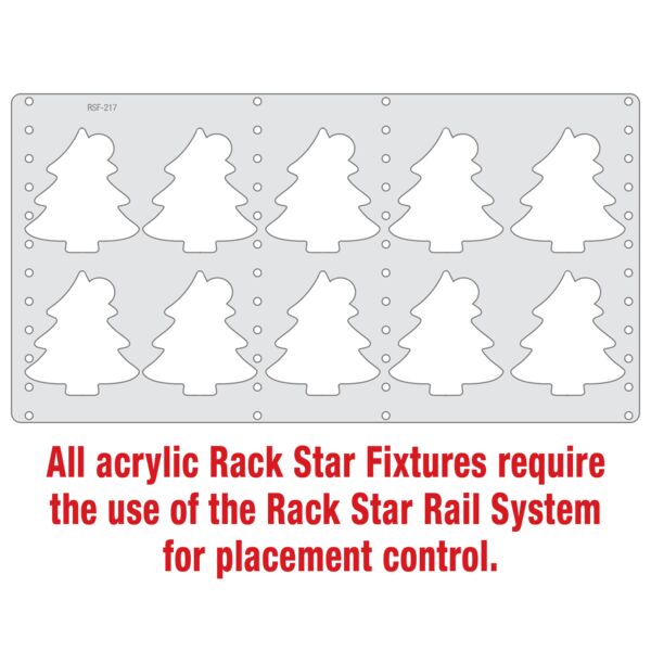 Laserable Leatherette Tree Ornament Fixture Thumbnail