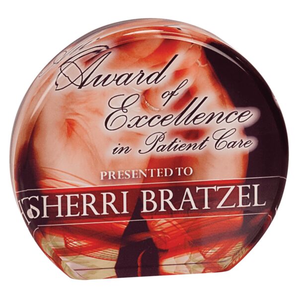 5" x 4 1/2" Round Sublicrylic Thumbnail