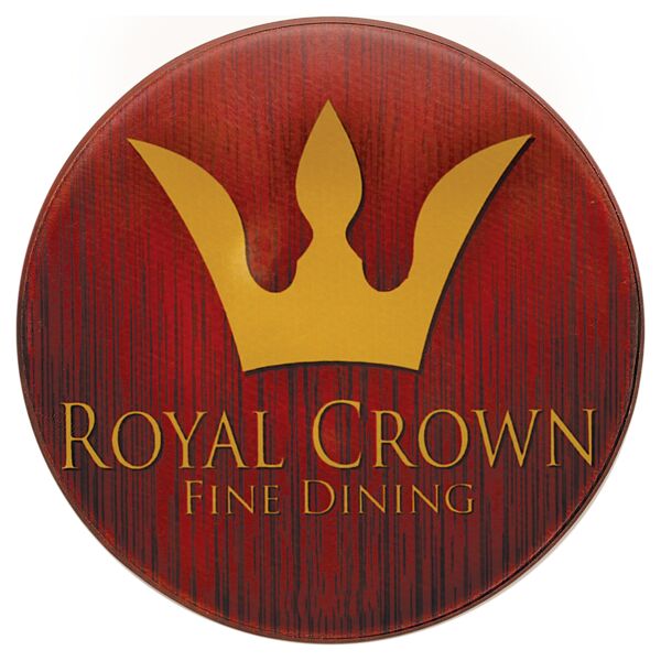 4" Sublimatable Round Glass Coaster Thumbnail