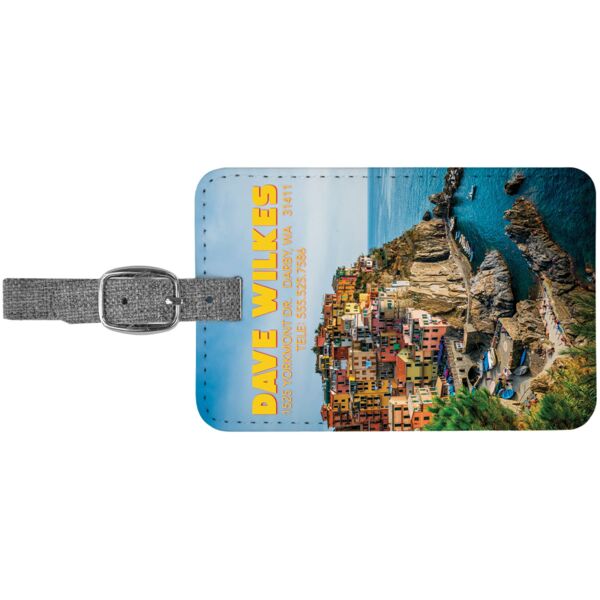 4 1/4" x 2 3/4" Subli-Tru Luggage Tag Thumbnail