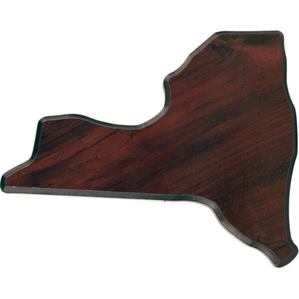 8" x 9 1/2" Finish Edge New York State Plaque Thumbnail