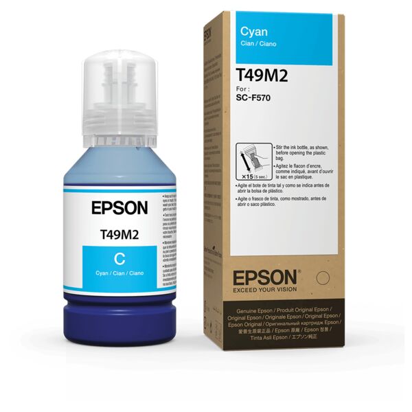 Epson Cyan 140ML T49M Ultrachrome Sublimation Ink Thumbnail