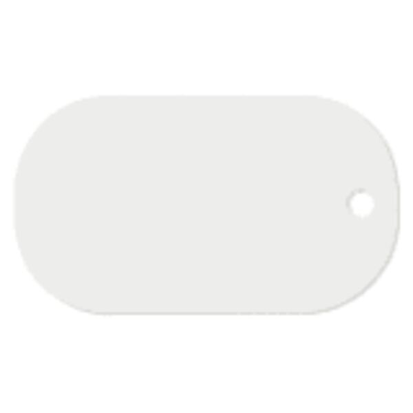 2 1/4" x 4" Sublimatable UVSub Aluminum Dog Tag Thumbnail