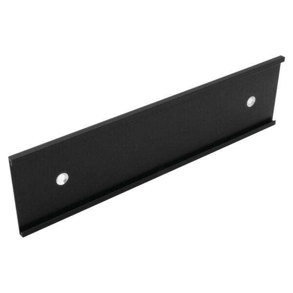 3" x 6", Kota Pro Aluminum Wall Bracket with Mounting Holes, Fits 1/8" Thick Plastic Insert Thumbnail
