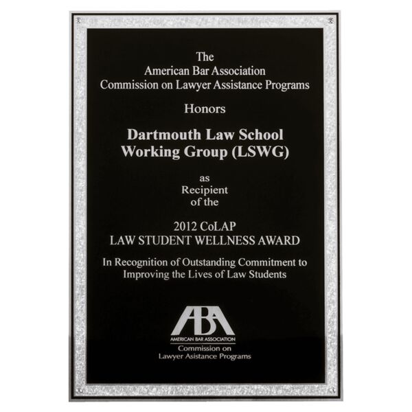 5 1/4" x 7 1/4" Laser Engravable Aluminum Plate with Florentine Border and Textured Center and Four Holes Thumbnail