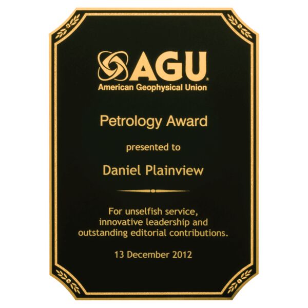 6" x 8 1/2" LaserFX Plate with Textured Center, Notched Corners, Leaf Florentine Border and Four Holes Thumbnail