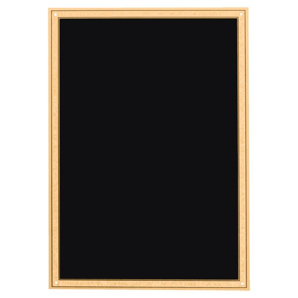 5 1/4" x 7 1/4" LaserFX Plate with Florentine Border and Textured Center and Four Holes Thumbnail