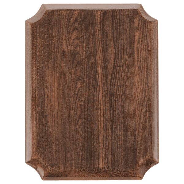 8" x 10 1/2" Airflyte Piano Finish Plaque with Notched Corners Thumbnail