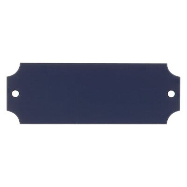 2 1/2" x 7/8" Laserable Brass Perpetual Plate Thumbnail