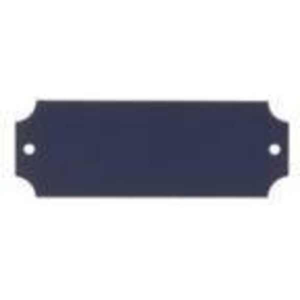 2 1/2" x 7/8" Laserable Aluminum Perpetual Plate Thumbnail
