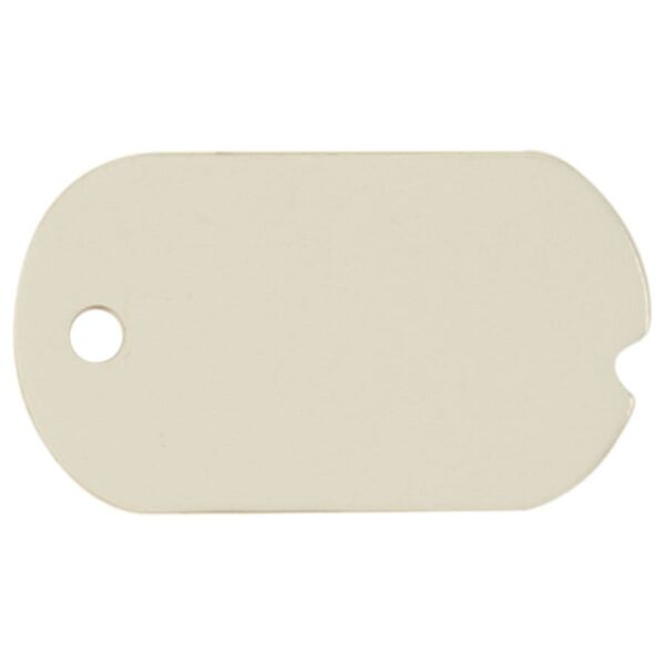 1 1/8" x 2" Sublimatable Notched Dog Tag Thumbnail