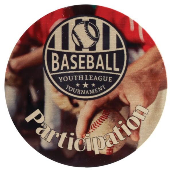 2" Sublimatable DynaSub Aluminum Die Cut Disc Thumbnail